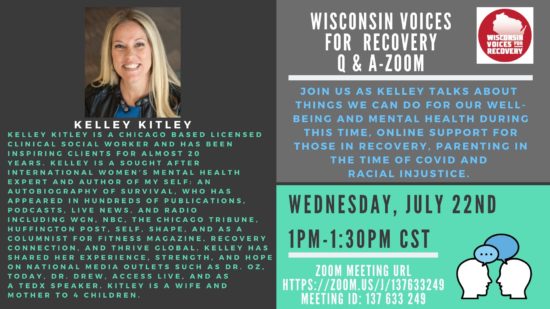 Q&A with Kelley Kitley - Wisconsin Voices